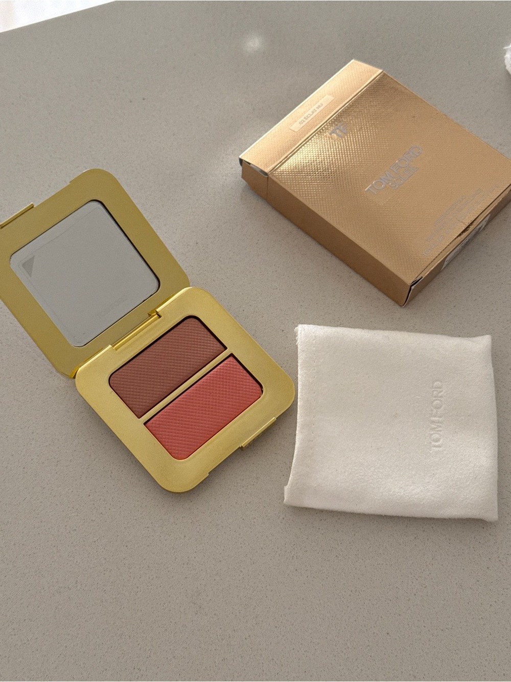 Tom Ford Dual Blush Compact in Coral & Terracotta